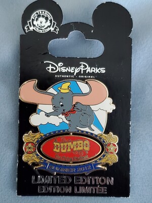 Disney pin Dumbo the Flying Elephant Opening Summer 2012 LE 1000 