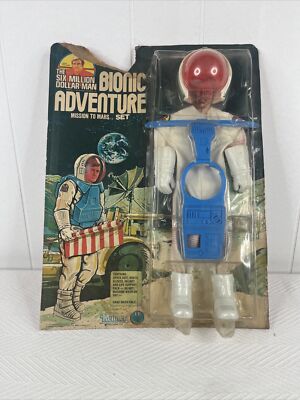 Six Million Dollar Man Bionic Adventure Mission To Mars Set Complete Kenner 1976