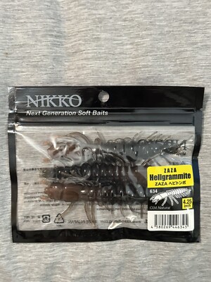 Nikko Hellgrammite Creature Bait 4.25     Natural