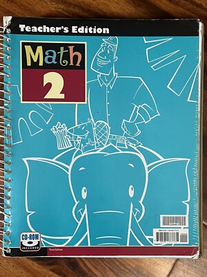 BJU Math 2 Teacher's Edition (2nd Grade) (3rd Edition) BJU Press