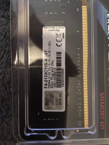 G.SKILL  8GB (2 x 4GB) 288-Pin