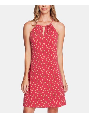 VINCE CAMUTO Женское розовое платье длиной выше колена с вырезом на тонких бретельках XXS