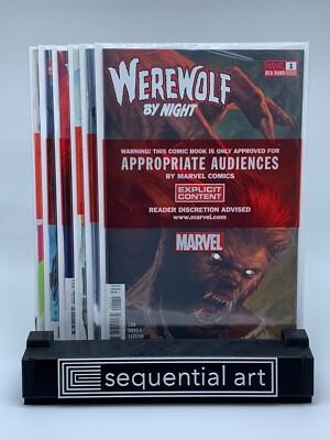 Werewolf by Night Red Band (Marvel, 2024) # 1 Cover A B C D E F 6 Book Set