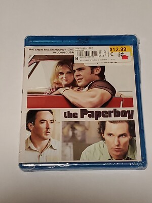 The Paperboy  Blu Ray  New Sealed Zac Efron Nicole Kidman  John Cusack