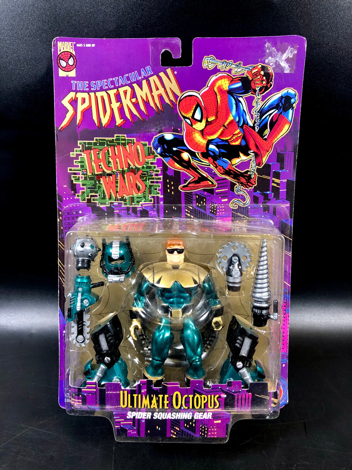 ToyBiz Spider-Man Techno Wars Action Figure Ultimate Octopus