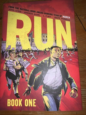 Run: Book One - Hardcover Graphic Novel By John Lewis