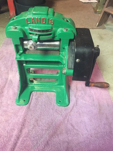 Vintage Landis Model D Leather Splitter Very Good Condition