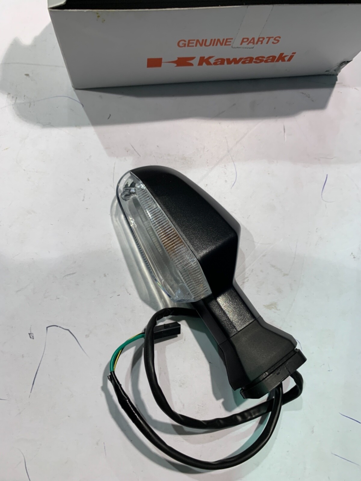 送料無料◆2025新品  GENUINE SIGNAL TURN LEFT ZX6R VERSYS KLE650 KAWASAKI OEM ダイニングテーブル