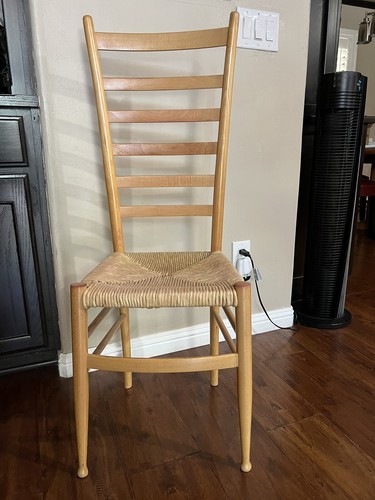 1 Ladder Back Dining Chair - Rush seat