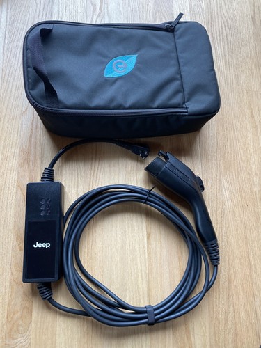 jeep ラングラー　4xe phv ev 充電ケーブル　袋セット Jeep Wrangler 4xe PHEV Charging Cord Charger Cable EV Home