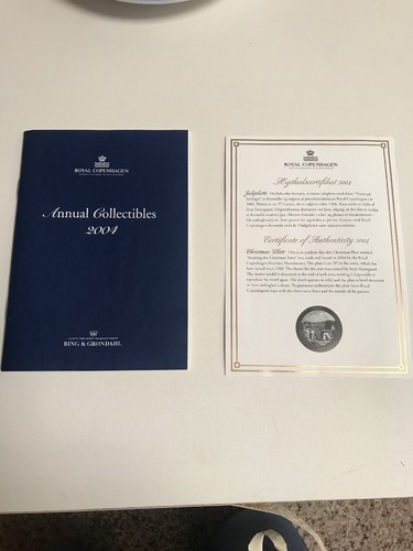 Royal Copenhagen 2004 Plate 