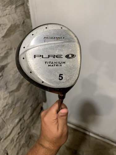 Prokennex Pure 1 Titanium Matrix 5 Wood Golf Club Driver Graphite Mid Firm