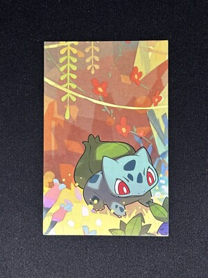 Bulbasaur - Kanto Friends Mini Tin Art Card Pokemon 2020 Cards NM to Mint