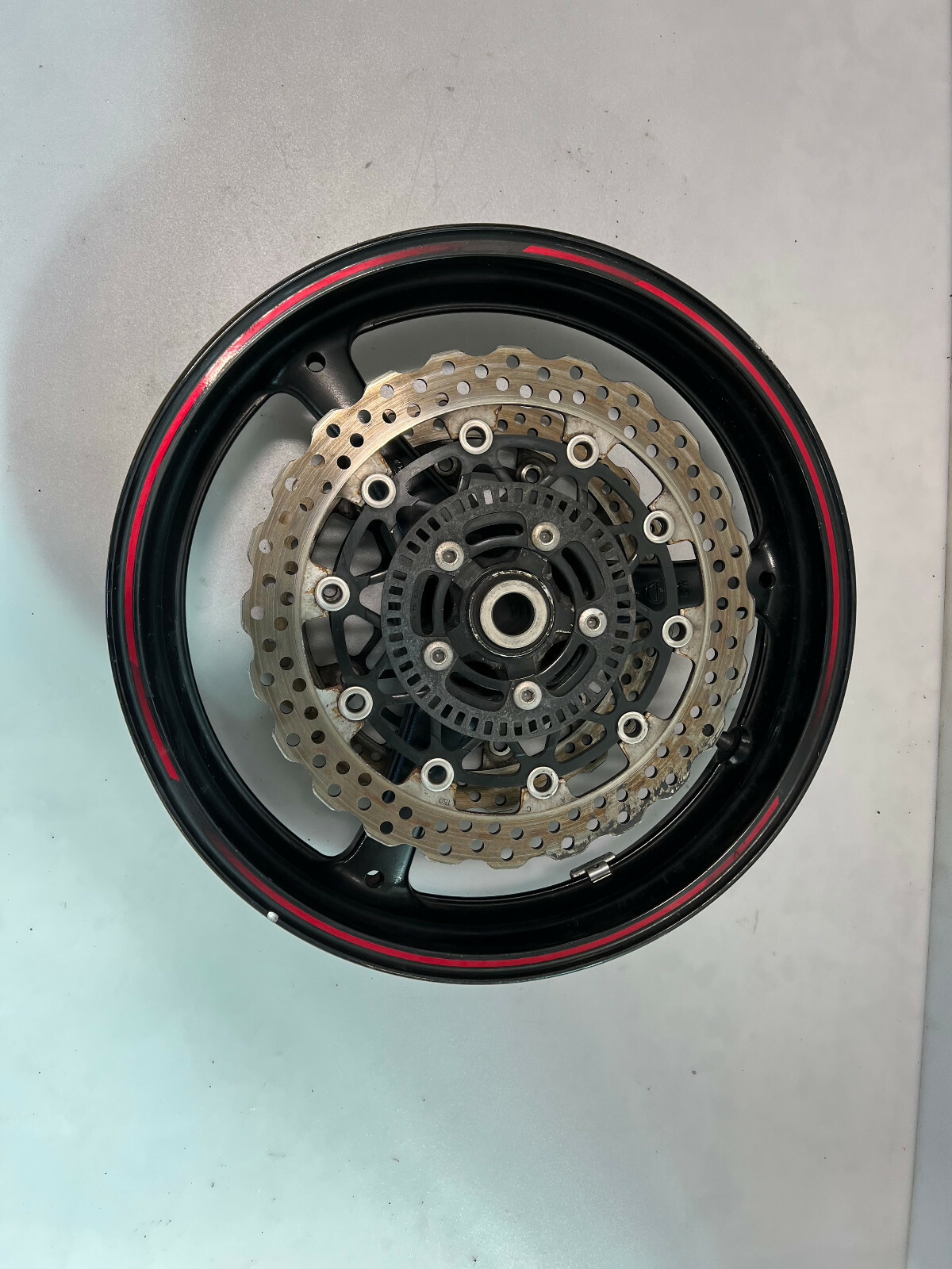 rin 11-15 Kawasaki Ninja ZX10R Front Wheel Rim Rotors zx10 BLACK