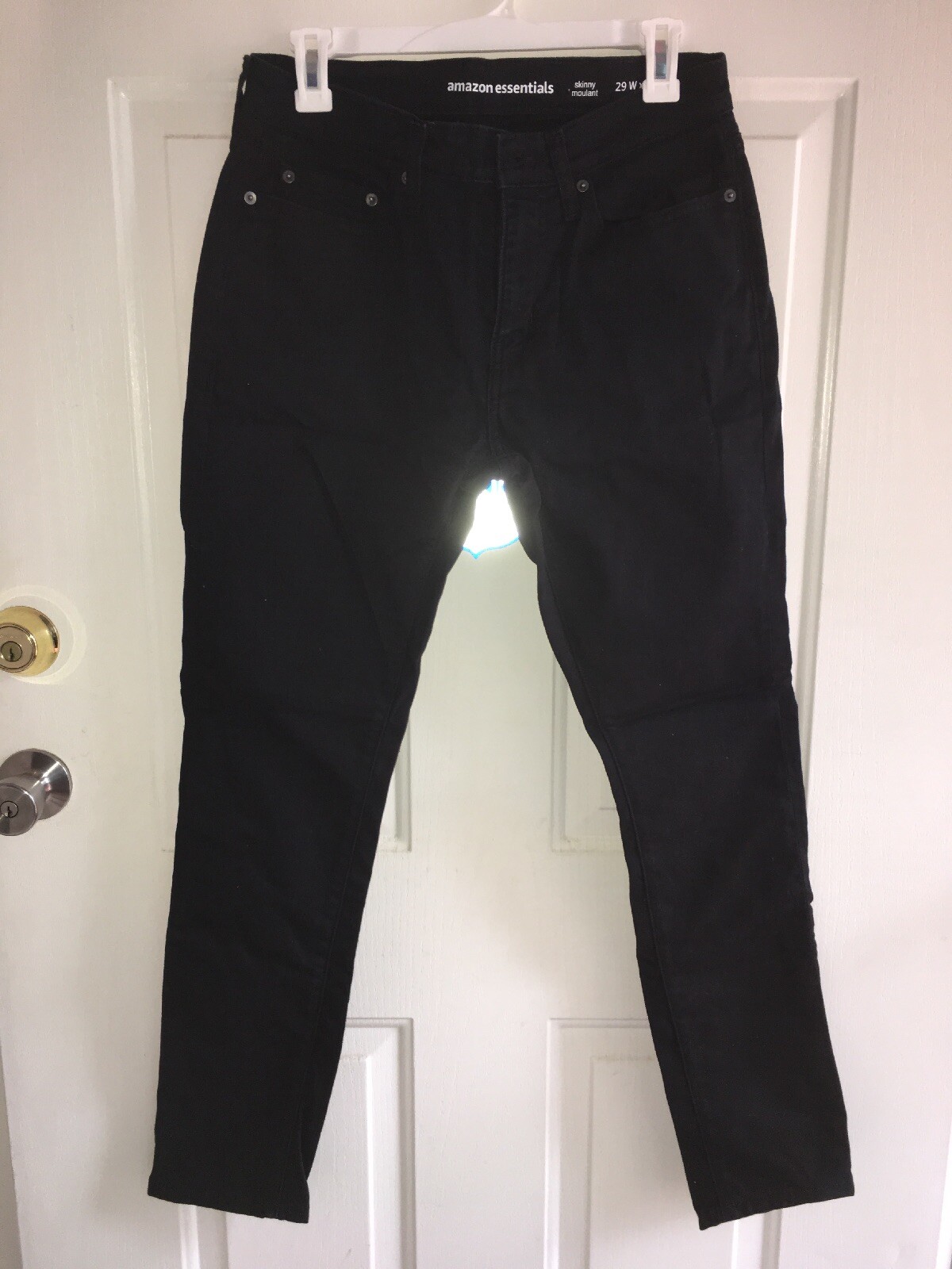 Джинсы New No Tags Mens Black Skinny 