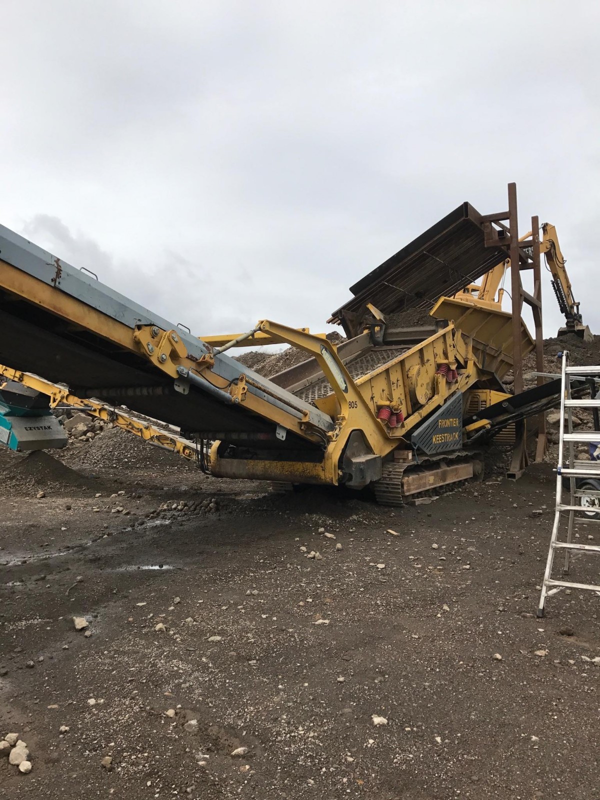 keestrack frontier screen plant