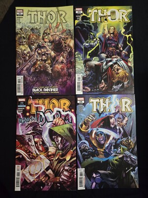Thor #31-34 Dr. Doom Thanos Black Panther Marvel Comics