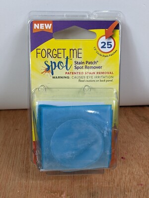Forget Me Spot Stain Patch Remover 25 In Pack 1.5'' Circle Spot For Clothes