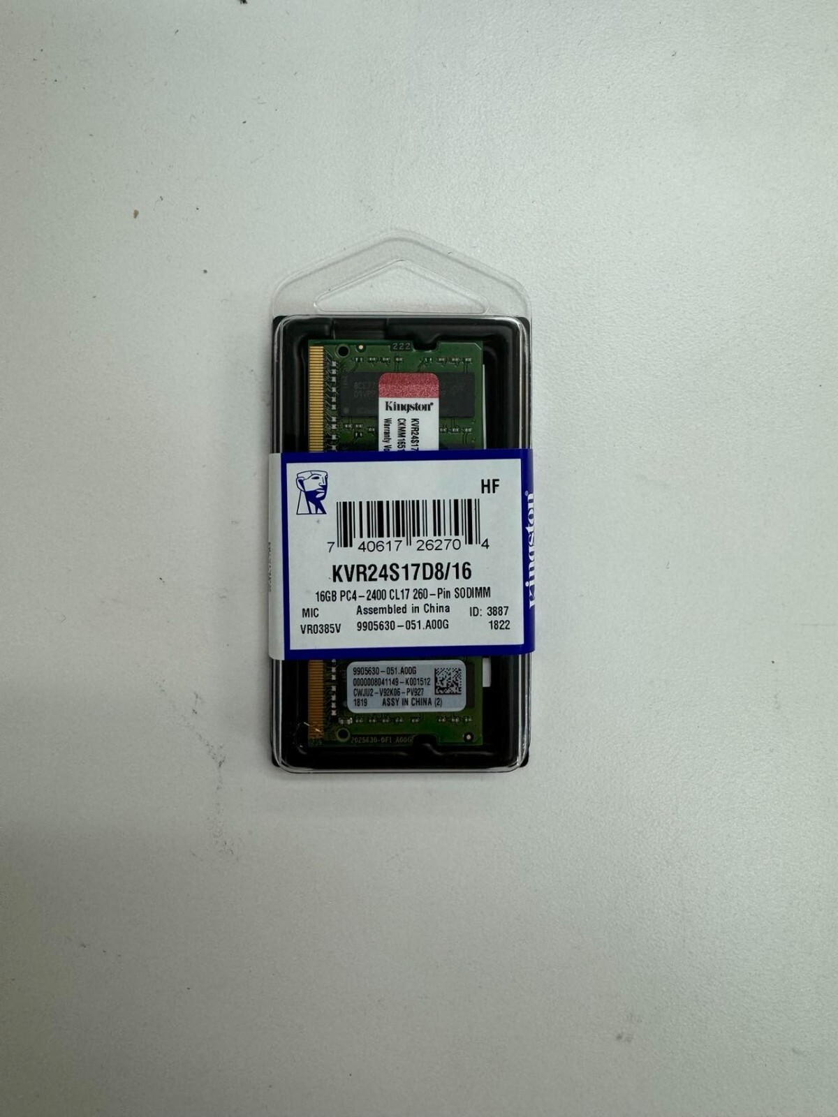 KVR24S17D8/16(16GBx2)MC25043072 メモリモジュール KVR24S17D8/16(16GBx2)MC25043072 メモリモジュール Kingston