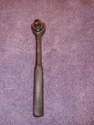 WRIGHT TOOLS, 1/4'' DRIVE 4-3/4'' RATCHET, KNURLED HANDLE, #2400 Industrial Finish