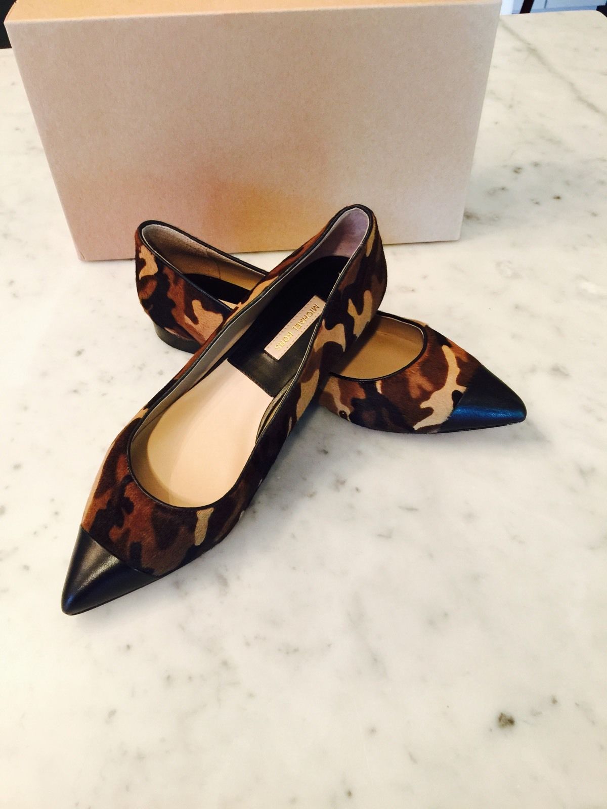 Camouflage Flats and Oxfords for Women