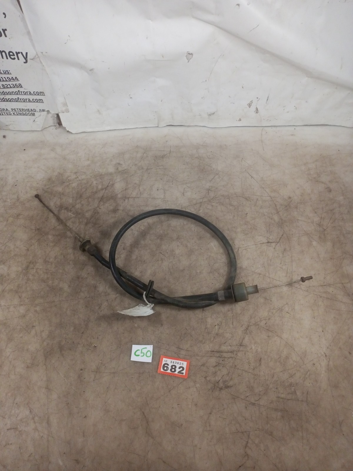 FORD SIERRA 2.3 SPEEDOMETER CABLE #C50.682