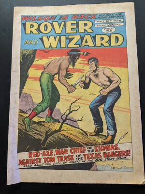 Rover and Wizard Comic, May 16th 1964, FREE UK POSTAGE