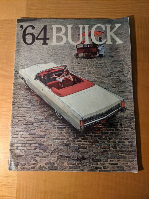 1964 BUICK FULL LINE GIANT DLX BROCHURE 68-pgs RIVIERA WILDCAT ELECTRA LESABRE