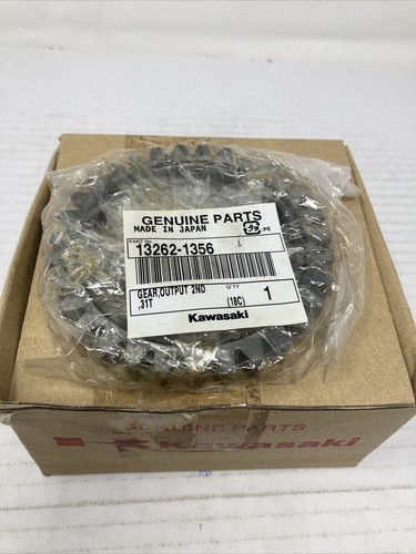 KAWASAKI NINJA ZX10 GEAR,OUTPUT 2ND,31T 13262-1356 NEW OEM KAWASAKI NINJA ZX10 GEAR,OUTPUT 2ND,31T 13262-1356 NEW OEM