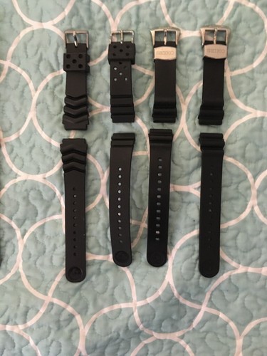 Seiko Watch Bands Lot