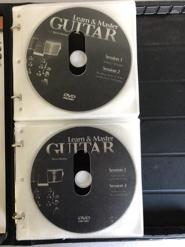 Learn and Master Guitar, Expanded Edition, Steve Krenz, 20 DVDs, 5 Jam CD'S