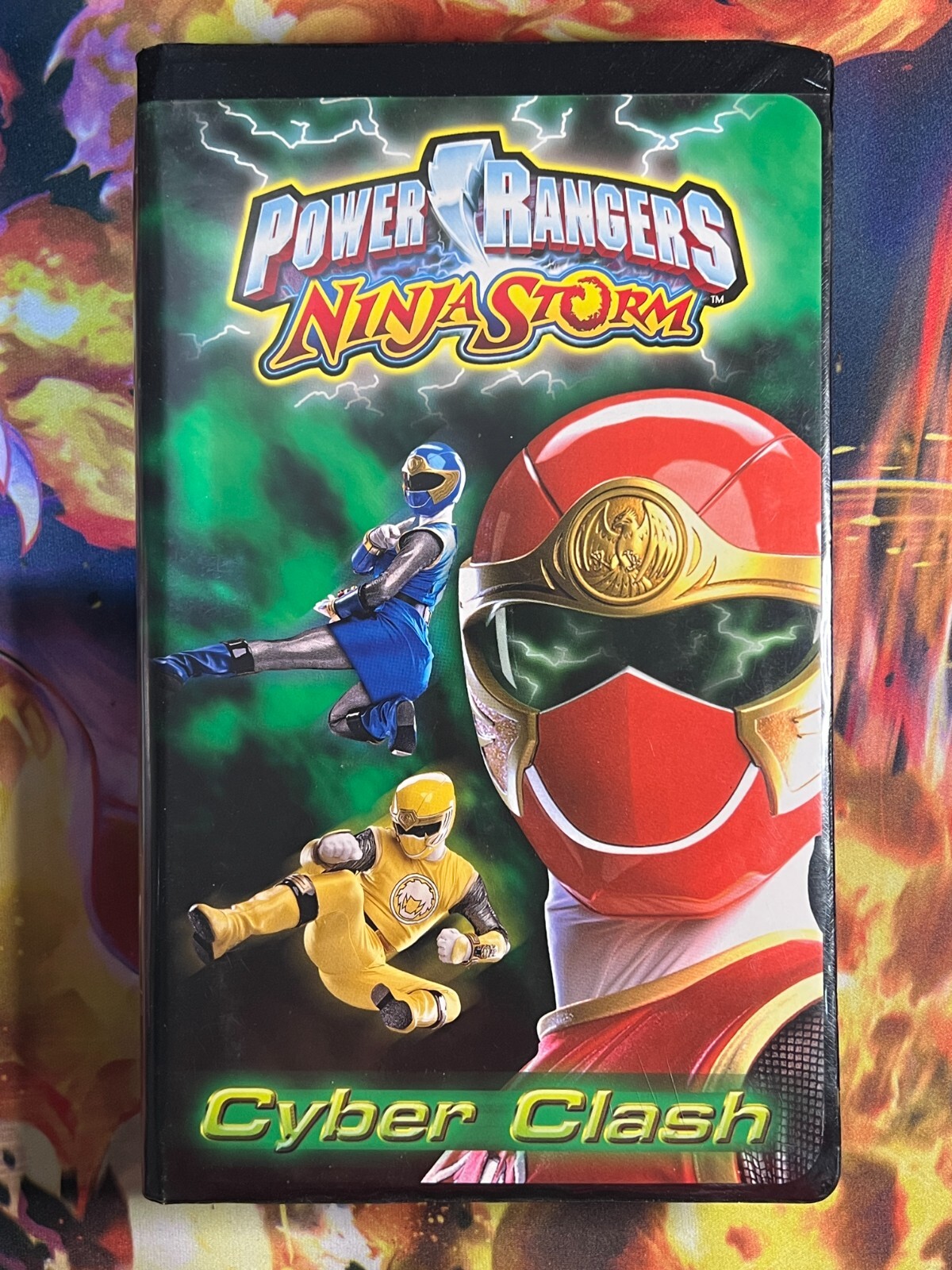Power Rangers Ninja Storm Cyber Clash (VHS, 2003) Tested