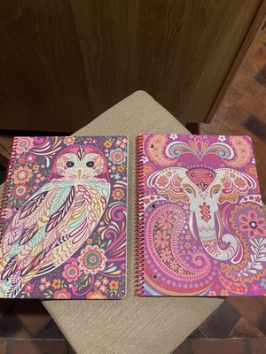 2 Spiral Notebooks Designed By Mary Beth College Ruled
