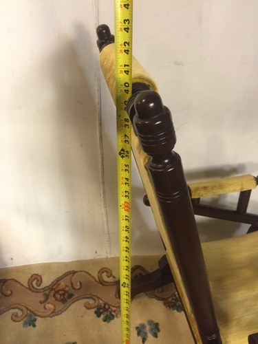 Antique Rocking Chair Mechanical Iron Springs12pix Virginia Local pickupMAKEOFFR