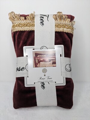 NWT ROSE TREE Emmaline Velvet Euro Sham