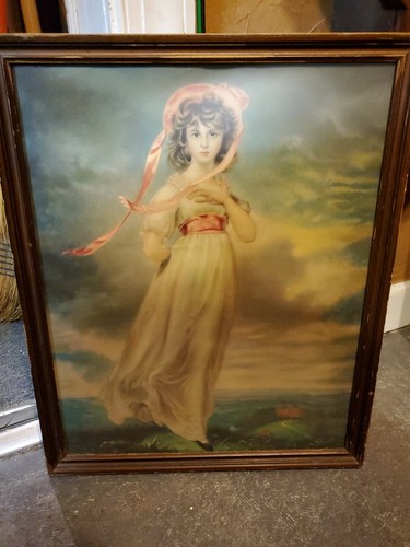 絵画 Painting of a lady cda :: Paintings :: Portrait of a young Lady at knee-length