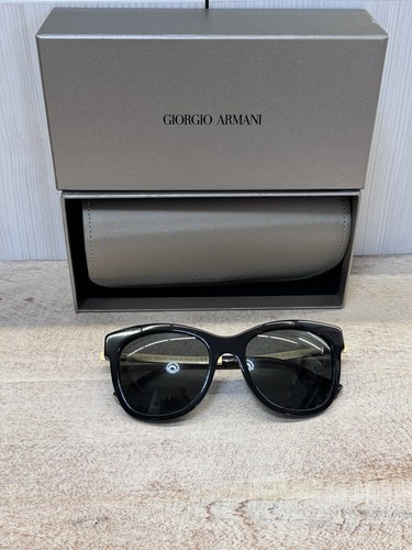 Giorgio Armani GA 5193 ブラック サングラス Amazon.com: GIORGIO ARMANI Man Sunglasses Black Frame, Dark