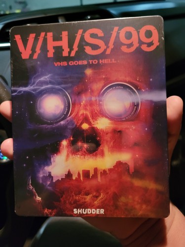 V/H/S/99 VHS Goes to Hell Steelbook (Blu-ray Disc) Factory