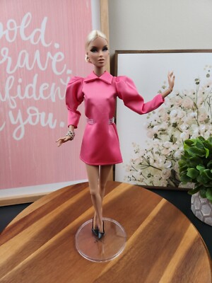 Pink Dress fits Barbie Fashion Royalty Integrity Blythe Poppy Parker JHD