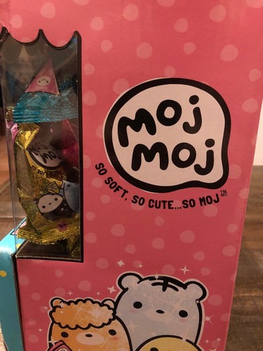 New Moj Moj Sparkle Series Glitter Blind Bag Squishy Toy Full Display Case of 36