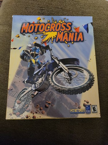 PCパソコンゲーム Motocross Mania 非売品　 新品 未使用 Motocross Mania PC 2000 Game Deibus Studios Brand New Sealed