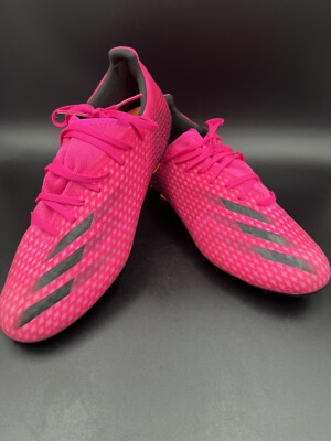 New Men's 11.5 Adidas X Ghosted.3 FG Soccer Cleats Shock Pink/Black/Orange