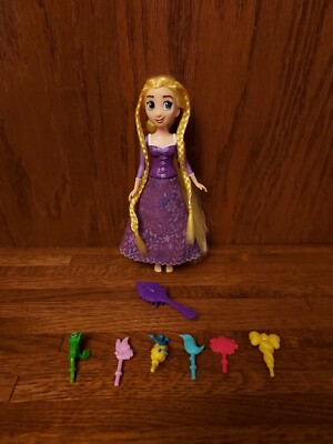 Tangled Spin 'n Style Rapunzel Doll 8'' Disney Princess W/ Accessories 