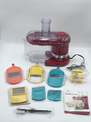 Cook's Essentials Electric Mandoline & Food Slicer with Multiple Blades NEW