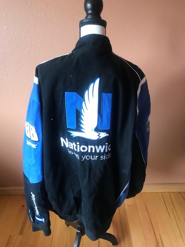 NWOT Nascar JH Design 3XL Racing Jacket Black Mountain Dew