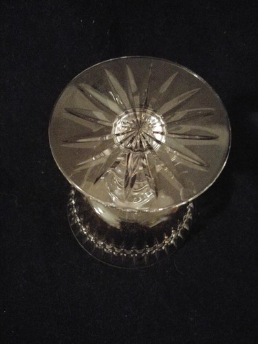 Cut Crystal Glass Sherbet - possibly Dorflinger's Renaissance or Pairpoint No 33