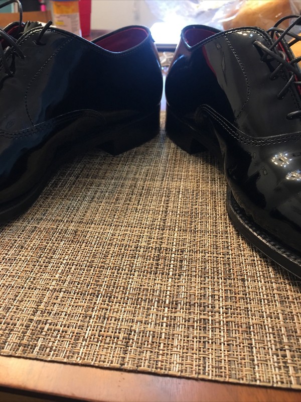 Alden 9373 Black Patent Plain Toe Bal Alden Model Project