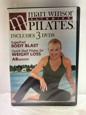 Mari Winsor Slimming Pilates:SuperFast Body Blast / Quick Start Pilates. New,S20