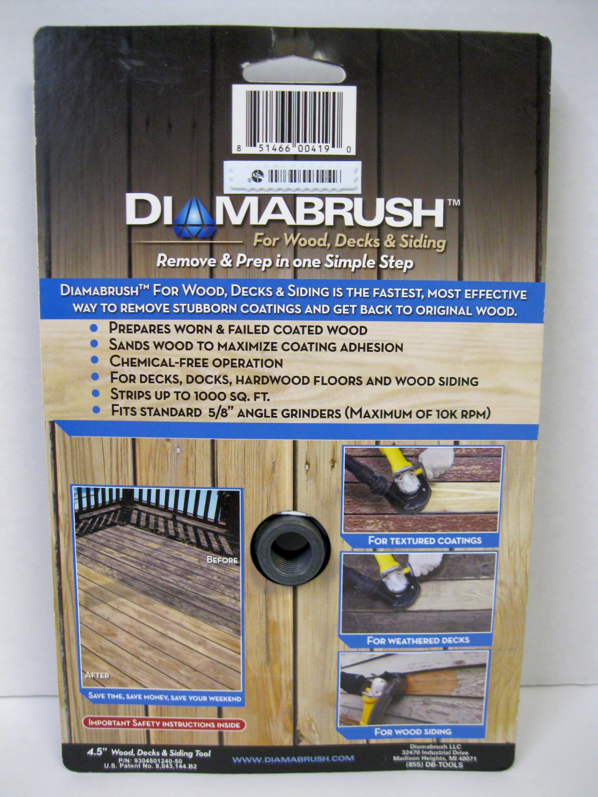 New Diamabrush 4.5