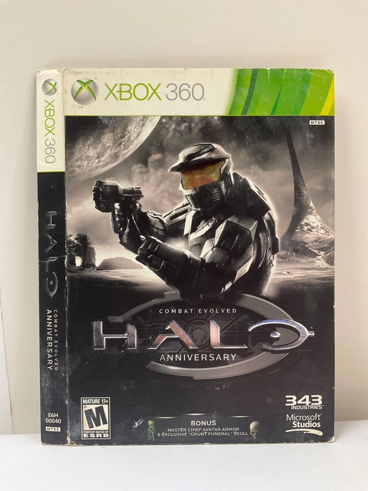 Box Cover Art Only* Halo Anniversary XBOX 360 Paper Case
